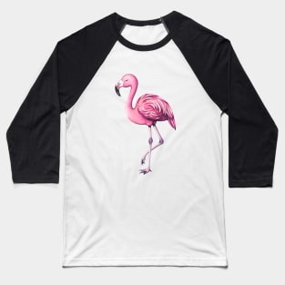 Pink flamingo Baseball T-Shirt